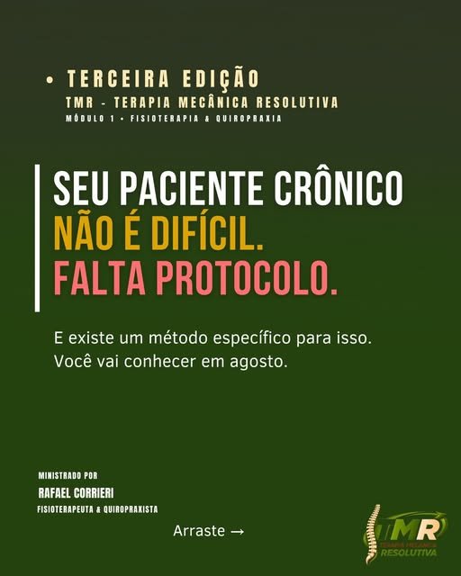 Conteúdo educacional sobre o método de tratamento Corrieri